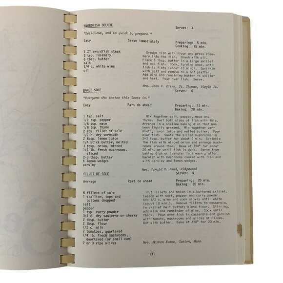 Forum Feasts Community Cookbook 21st Printing 1988 Spiral Bound - Picture 10 of 15